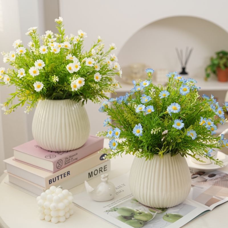 高档假花盆栽牡丹花摆件花艺仿真花装饰花干花客厅餐桌花摆花摆设