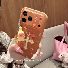 可爱ins风十字架星星人链条适用iPhone17promax苹果16手机壳15女
