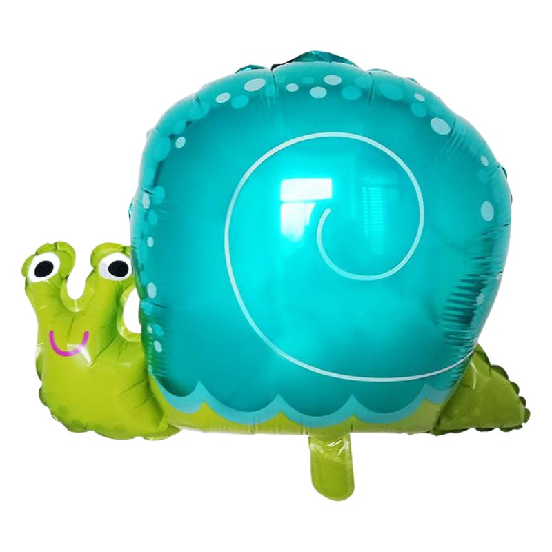 Dibujos animados en forma de insecto mariquita abeja Rana Caracol globo de aluminio Decoración de cumpleaños para niños decoración de la habitación globo