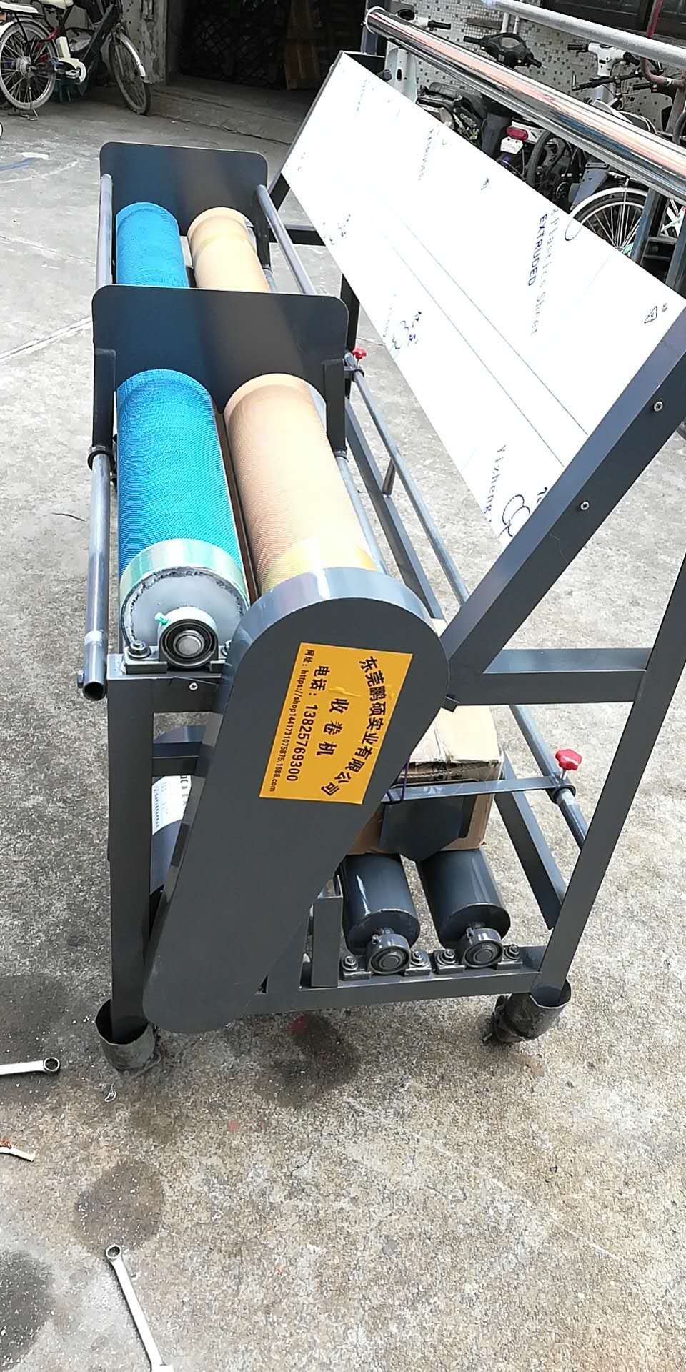 厂家直销服装机械简易布料卷布机打卷量布机全自动验布叠布退布机-阿里巴巴