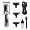 YX-290 [Silver] Mini Digital Display Professional Hair Clipper