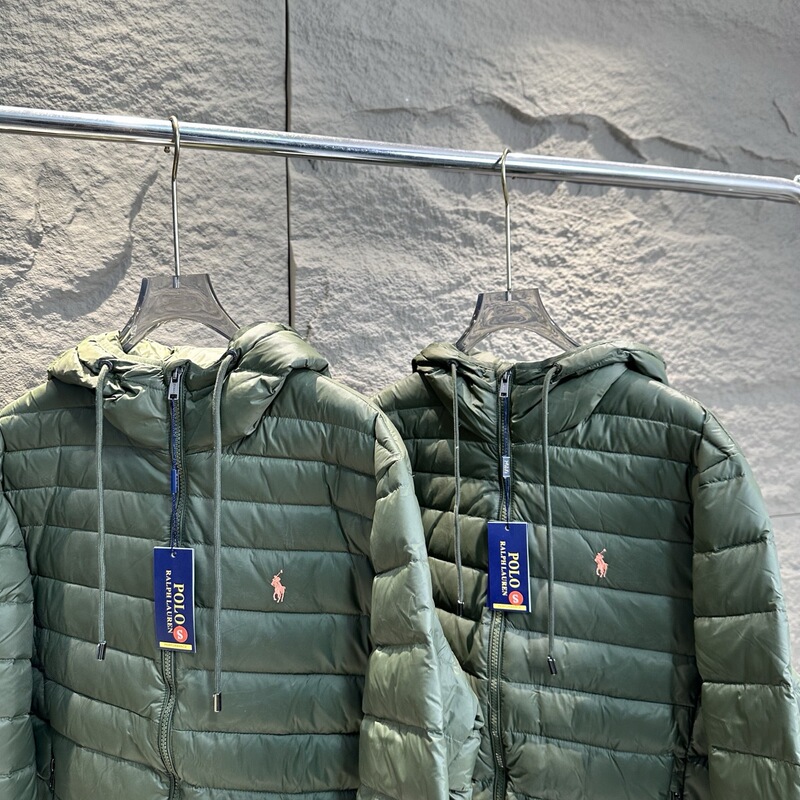 Ralph Lauren Classic Lightweight down Hooded down Jacket