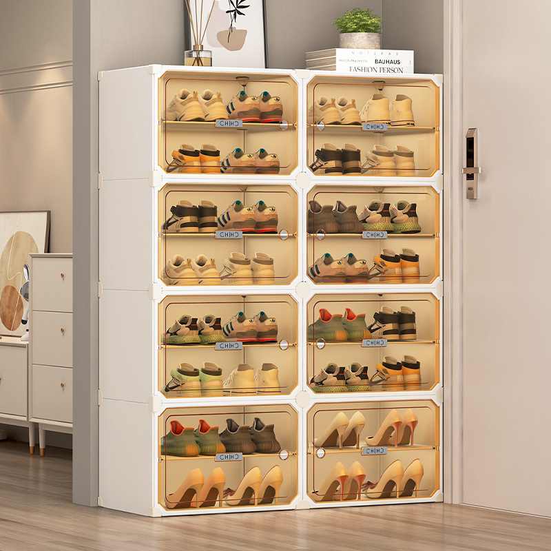 Shoe Cabinet Home Doorway Indoor Multi-layer Storage Artifact New 2024 Explosive Plastic One-piece Wall Entrance Shoe Rack Shoe Cabinet Home Doorway Indoor Multi-layer Storage Artifact New 2024 Explosive Plastic One-piece Wall Entrance Shoe Rack