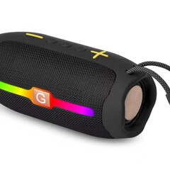 外贸批发ET-213蓝牙音响手提户外炫彩RGB灯便携低音炮布艺小音箱