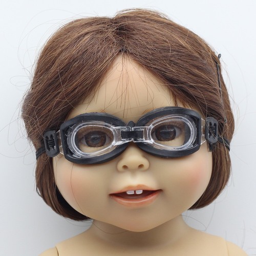 Swimsuit 18 inches American Doll Elastic Strap Goggles EXO Doll Swim Goggles Swimming Entertainment Diving Goggles