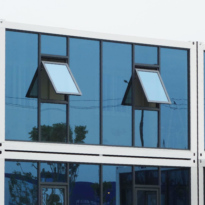 【冲量】玻璃幕墙活动房集装箱房江浙沪皖包安装运输快拼箱房