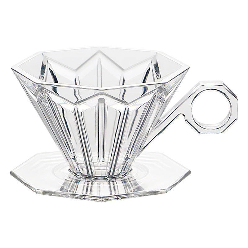 Filtro de Café V60 de Resina PC Engrosado de Goteo Manual para Hogar image 1