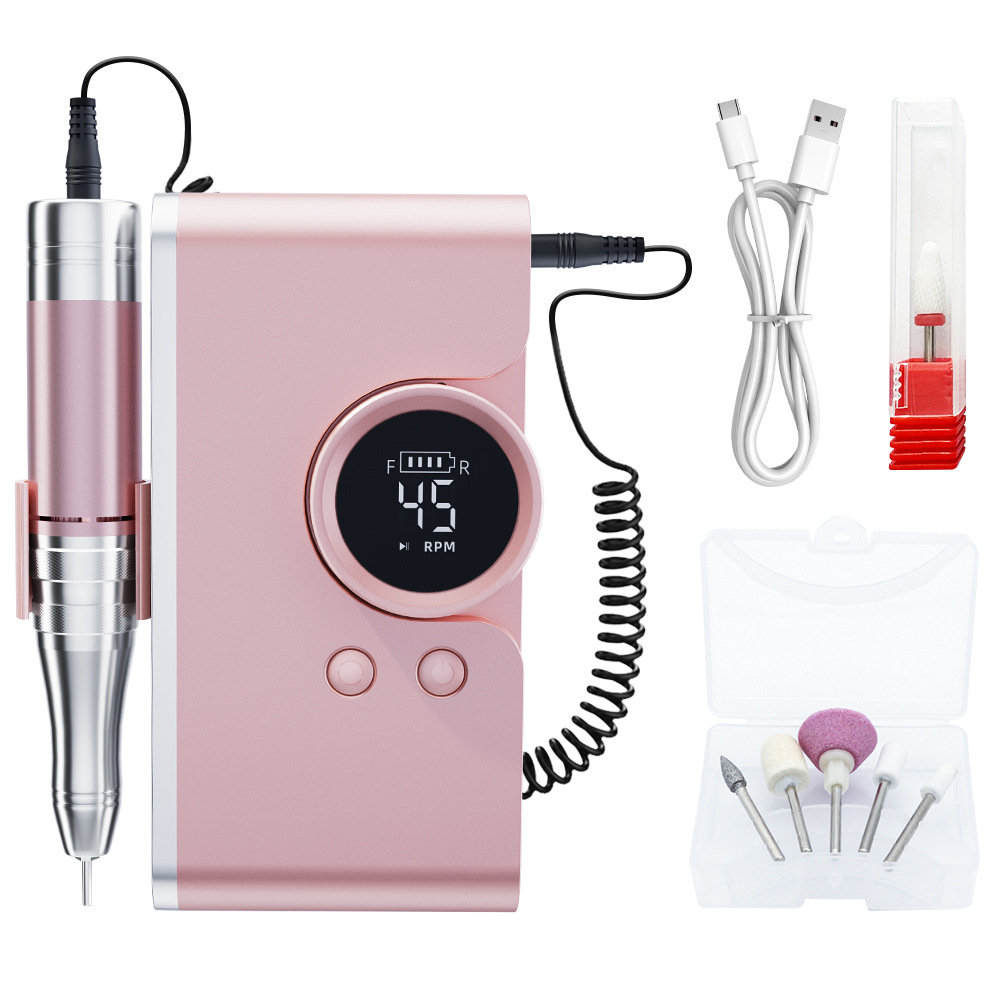 Pulidor de uñas portátil estilo ruso, tipo bolígrafo, herramienta eléctrica para manicura, pulidor de uñas. image 19