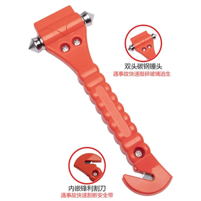 Qəza çəkici reflective sticker hammer, multi-function