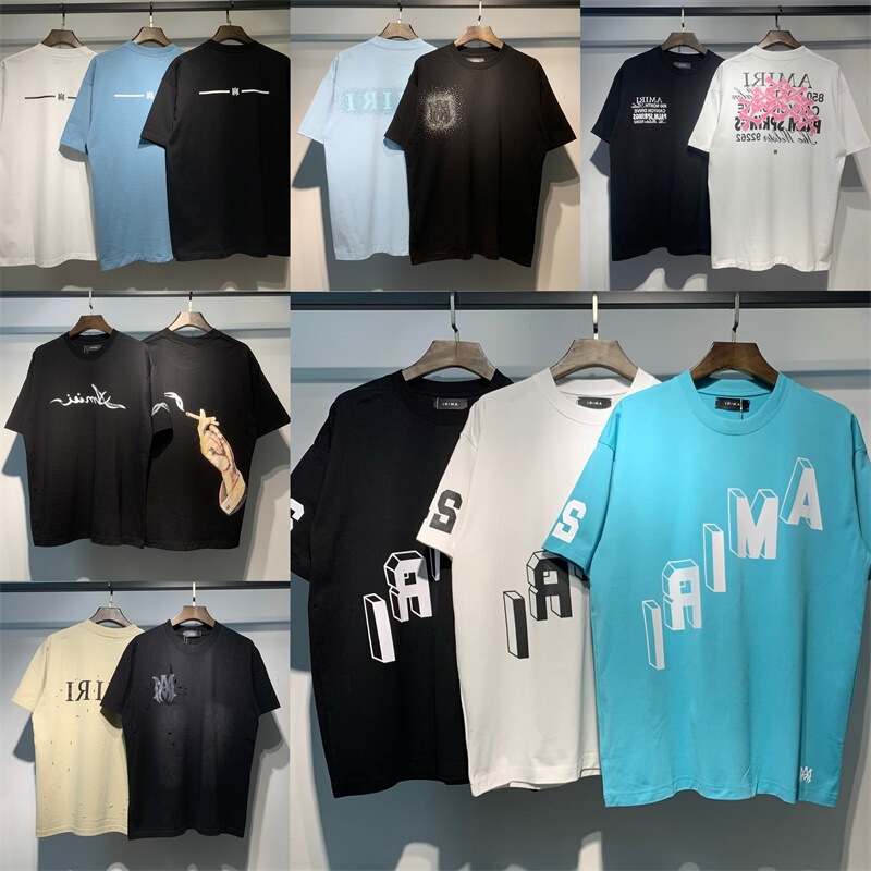 American Trendy Niche High Street Men and Women Couple Cotton Digital Printing Casual Round Neck Short-Sleeved Retro Loose T-Shirt