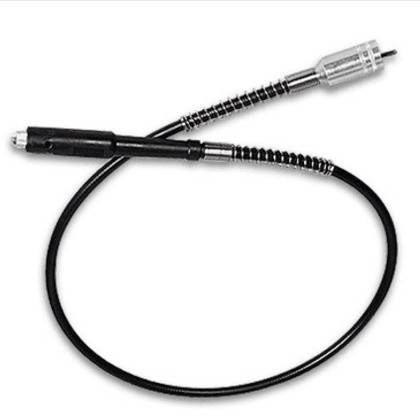 电磨机螺纹软管吊磨机雕刻机1米延长通用款螺口软轴配弯扳手200g