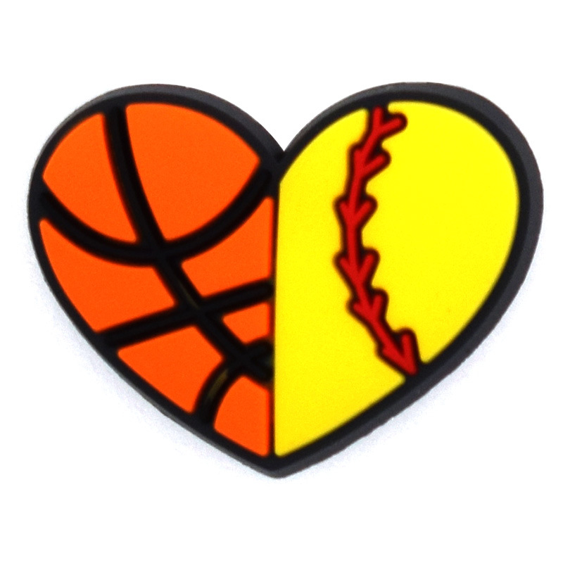 Fabricantes directos zapatos de baloncesto accesorios de flores DIY extraíble suave zapatos de PVC Accesorios de flores Accesorios