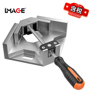 90 degree aluminum alloy right angle fixing clip single handle quick woodworking clip wood glass fixing fixture photo frame clip