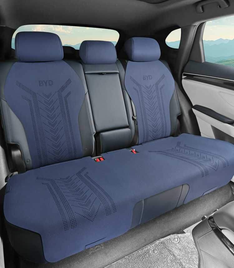 Byd Hiace 05Dmi Special Seat Cushion 2025 Model Car Seat Cushion Suede Saddle Pad Breathable Seat Cover