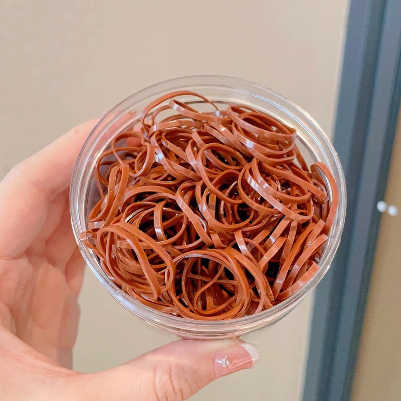 Banda de goma para niños, niñas, bebés, adornos de cabello para niños pequeños, anillo de cabello elástico, banda de goma desechable