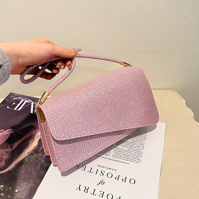 Elegant Quilted Shoulder Bag With Chain Strap For Women Versatile_voghion.com