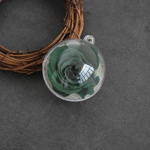 Preserved flower keychain car hanging, finished flower ball, bag hanging, Valentine's Day gift souvenir, diy accessories