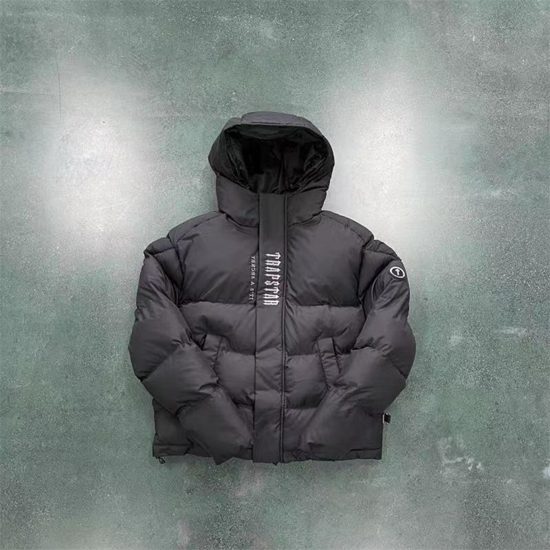 2.0 Trapstar Hooded Puffer Jacket Men's Jacket Quality Uk Feather Cotton Jacket