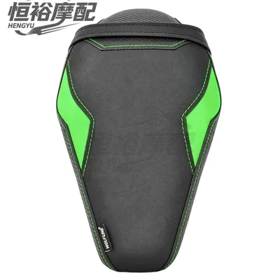 modified front and rear seat pads offer | Motorcycle cushion - rear-seat-cushion-green-original-seat-height