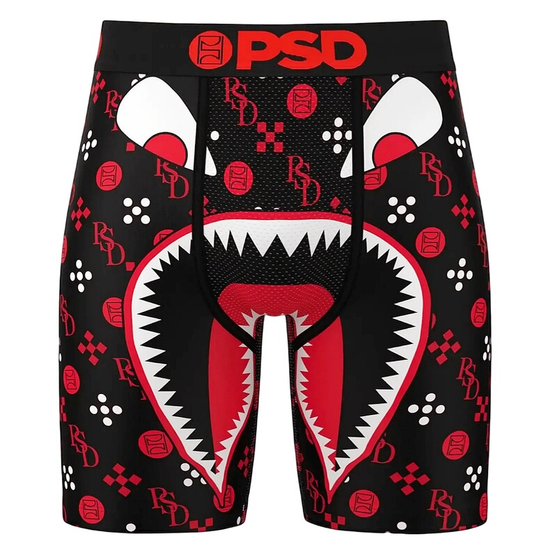 Psd Men's Cartoon Print Boxer Briefs Quick-Dry Breathable Sports Underwear Summer Trendy Brand Boxer Shorts Psd Men's Cartoon Print Boxer Briefs Quick-Dry Breathable Sports Underwear Summer Trendy Brand Boxer Shorts