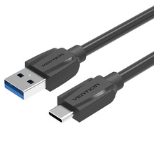 清仓特价厂家直供威迅A47系列usb3.0type-c数据线黑色1.5米