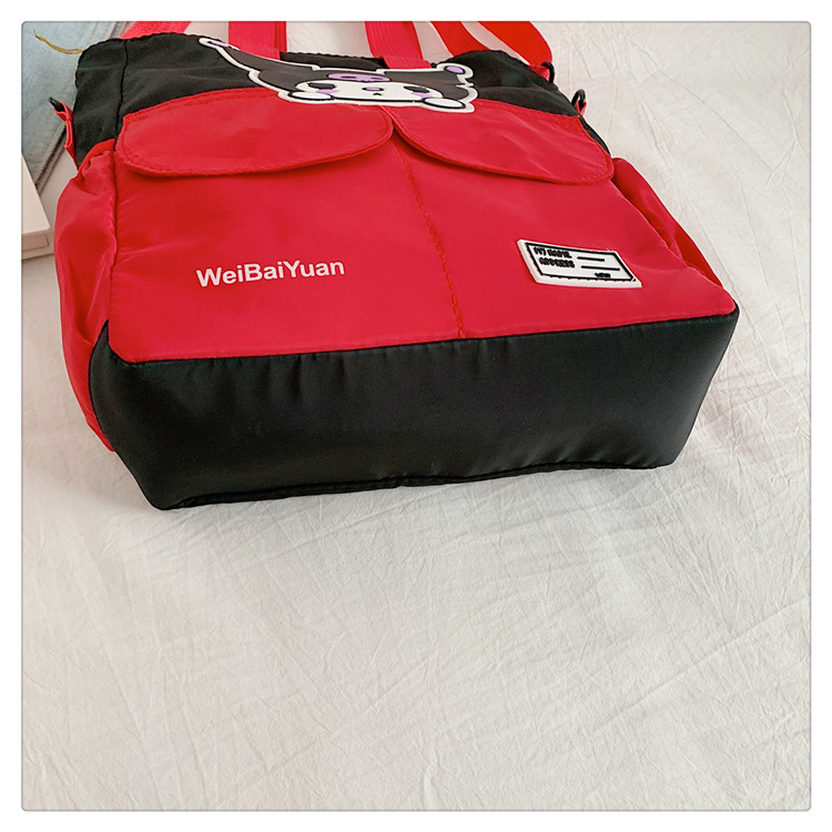 A new, versatile, large-capacity single-shoulder crossbody bag with a cute and girlish heart for student tutoring in the Korean version of Instagram undefined