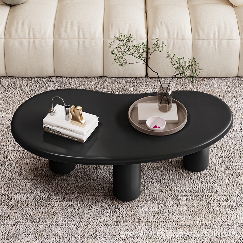 Mesa de té estilo crema italiana de anacaju para el hogar sala de estar creativa simple y ligera mesa de té de lujo encimera de mármol