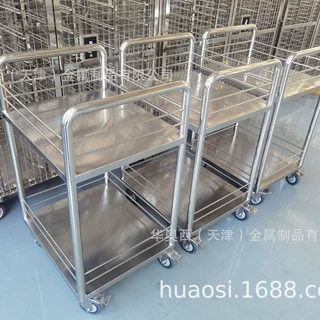 天津洁净室不锈钢手推车厂家 生产定制 源头工厂
