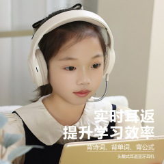 新しいDR01ヘッドセット無線子供の学習耳のヘッドセットのbluetoothヘッドセットの長い持続ヘッドセット