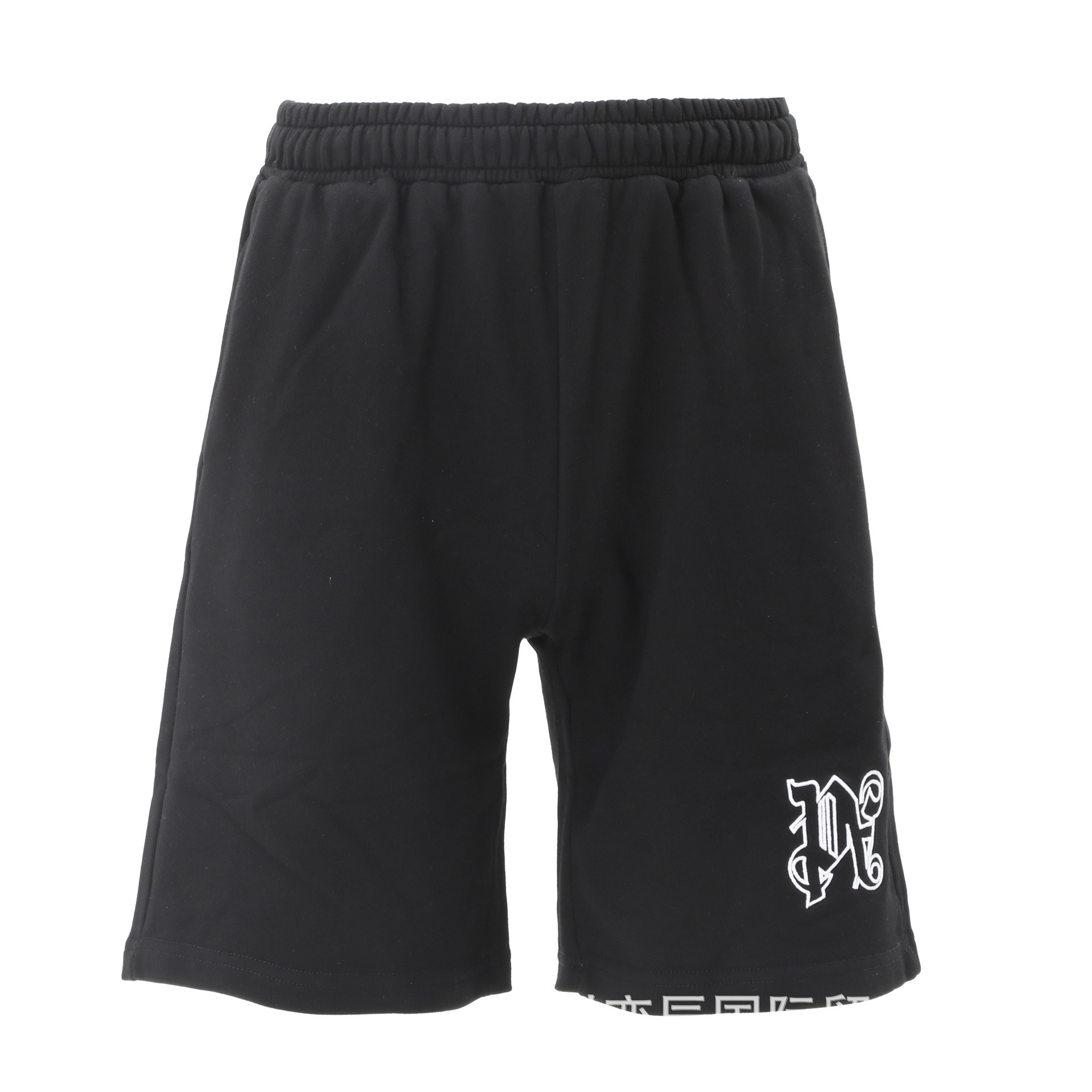 PA Ángel marca de moda a rayas Arco Iris pantalones cortos cinta hombres y mujeres pareja niebla calle palmera suelta recortada