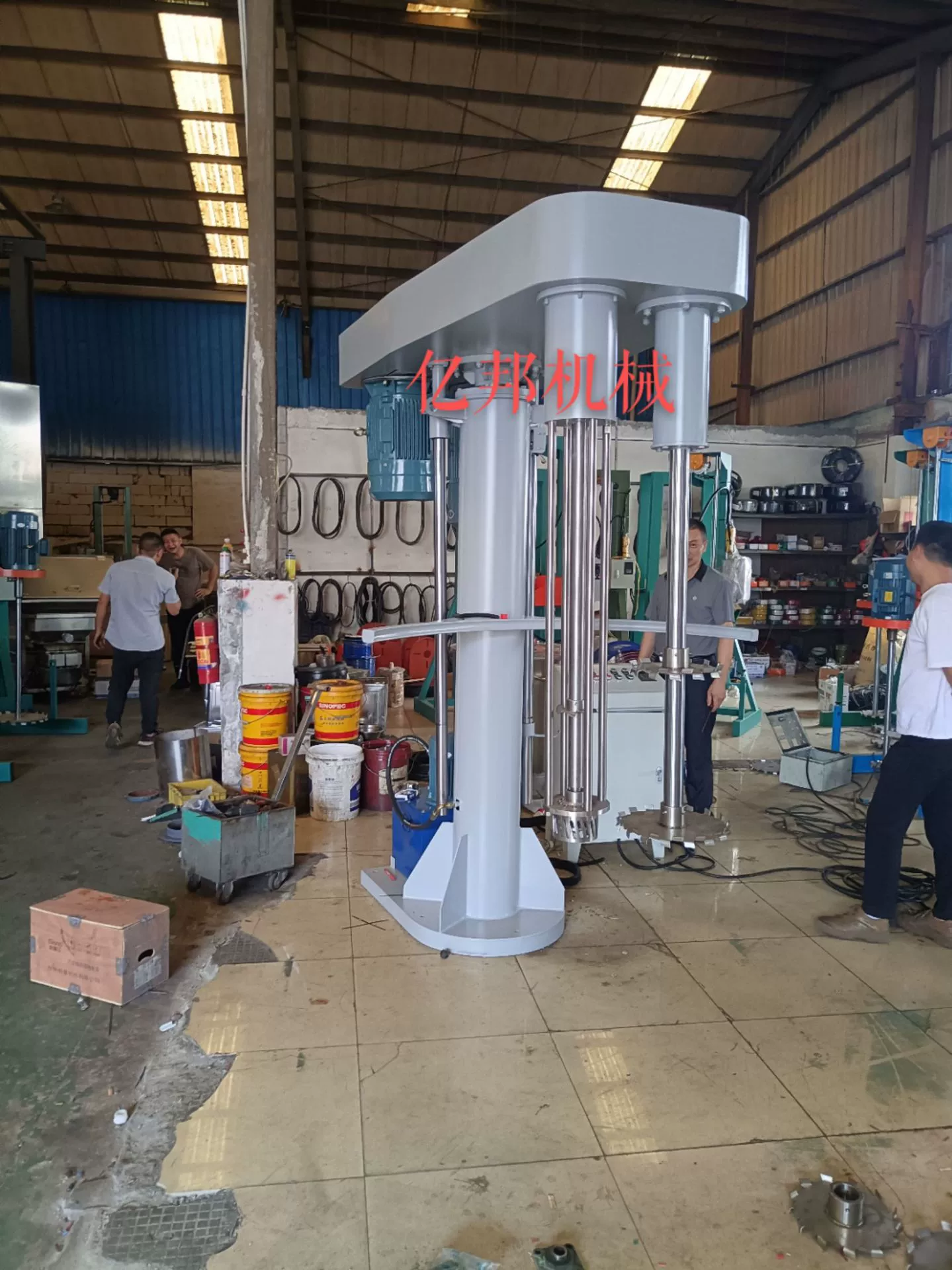 Гидравлическая машина для подъема и диспергирования, прямой поставки, смеситель для краски, смеситель для клея для смолы, производитель диспергирующих машин