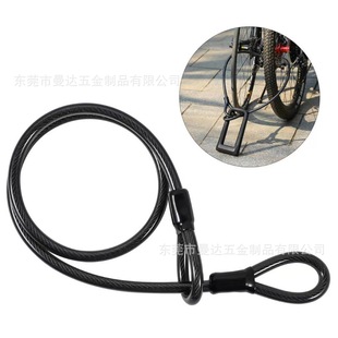 Thickened Stainless Steel Cable Bicycle Lock Portable Electric Vehicle Steel Cable Riding Sports Lifting Supplies