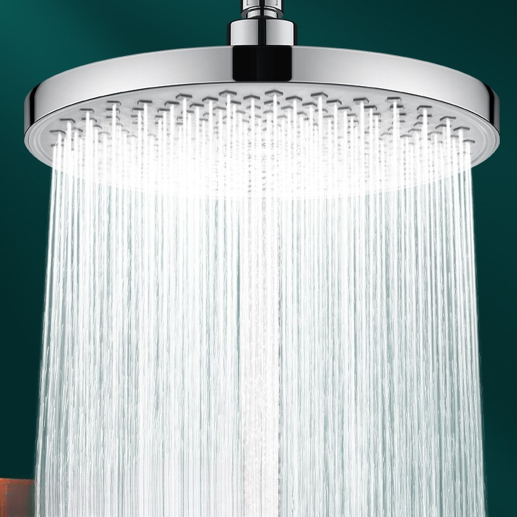 Top Spray Shower Head Large Shower Head Shower Booster Overhead Shower Head Single Head Shower Head Bathroom Shower Shower Head