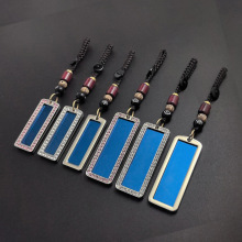 祥云绳车牌汽车钥匙扣激光刻字车牌号手机号防丢牌宣传牌logo抖音