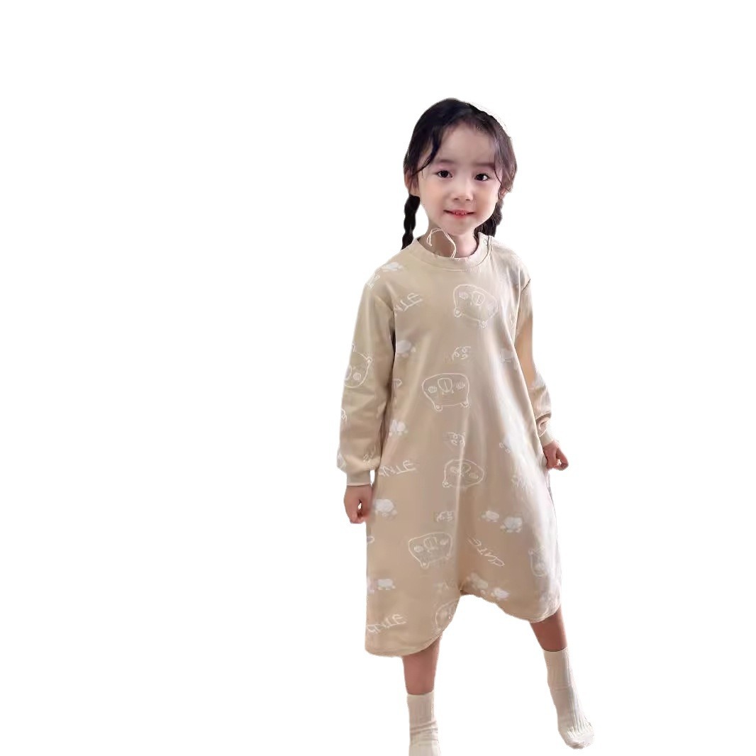 Nuevo bebé pijama niñas pijama niñas pijama primavera y otoño ropa de bebé ropa de casa