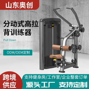 Gym commercial indoor sports fitness equipment high tension back muscle pull-down trainer large strength equipment