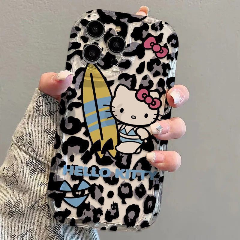 크림쉘투명수영복 레오파드KT캣