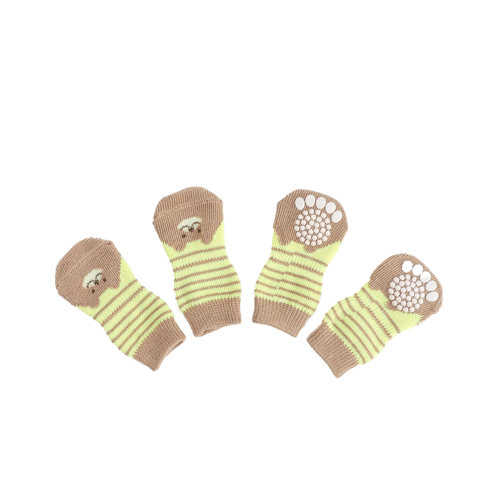 Calcetines para mascotas de alta calidad antideslizantes para cachorros, perros calientes, perros, algodón para perros, artículos para mascotas