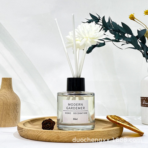 Nordic Style Fireless Aroma Essential Oil Bedroom Hotel Air Freshener Bamboo Deodorizer Long-lasting Fragrance Diffuser Perfume