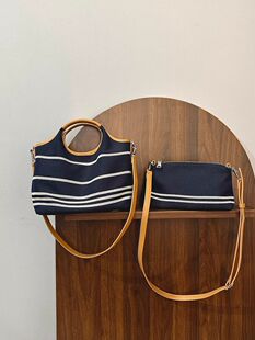 Denim shoulder bag, one-shoulder bag for leisure, city style
