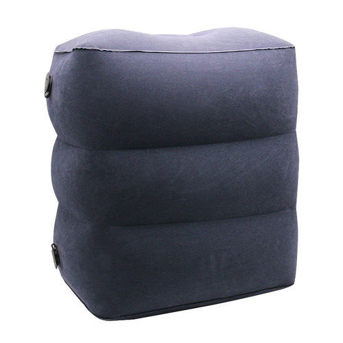 Inflatable foot mat foot bench for airplanes, trains, cars, office nap feet pad outdoor travel gadget