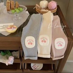 Princess-style Leggings for Girls - New Trendy Pants for Baby Girls with Sweet Style, Cute Applique, Wearable Autumn Pants