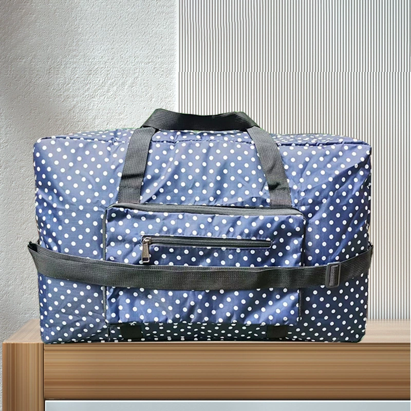 Foldable handheld travel bag, purse, capacious luggage sports bag, storage bag, suitcase, equipment bag