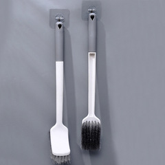 Square-headed toilet brush, thickened and widened, bathroom home use, no dead corner wall-mounted toilet cleaning brush, toilet brush