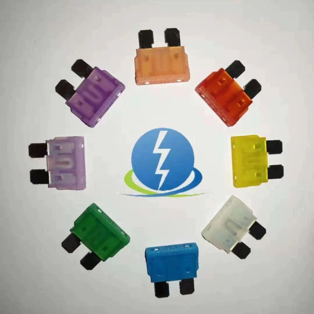 Высокотемпературная нейлоновая вставка для автомобильных предохранителей 5A-50A32V, средняя вставка для автомобильных предохранителей.