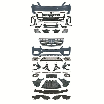 and rear bumper, headlights, body – Big Surrounded - w222-modified-to-s450