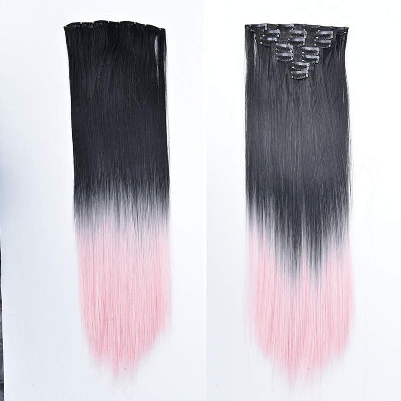 Brown and black gradient powder