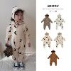 Baby Autumn and winter one-piece garment ins Nordic baby Romper Plush men and women Climb clothes printing one-piece garment