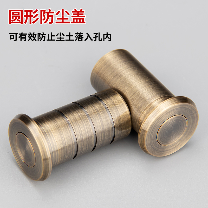 批發隱形插銷固定器門插地眼防塵器門栓孔塞插栓15mm防沙筒套裝