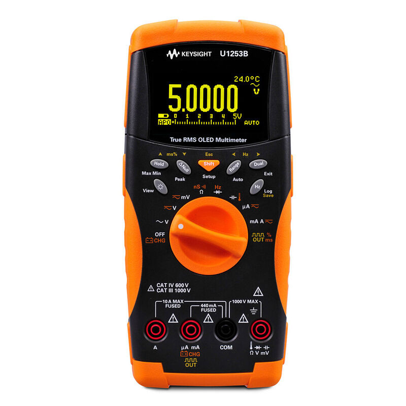 KEYSIGHT是德U1251B U1252B U1253B 手持式4位半数字万用表